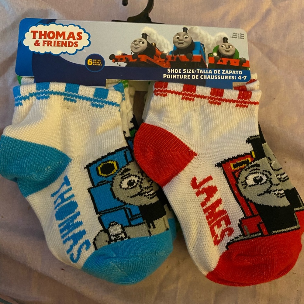 Baby socks “Thomas the train “